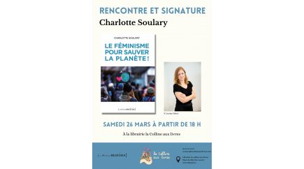 Charlotte Soulary à la Colline aux livres