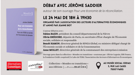 Débat avec Jérôme Saddier