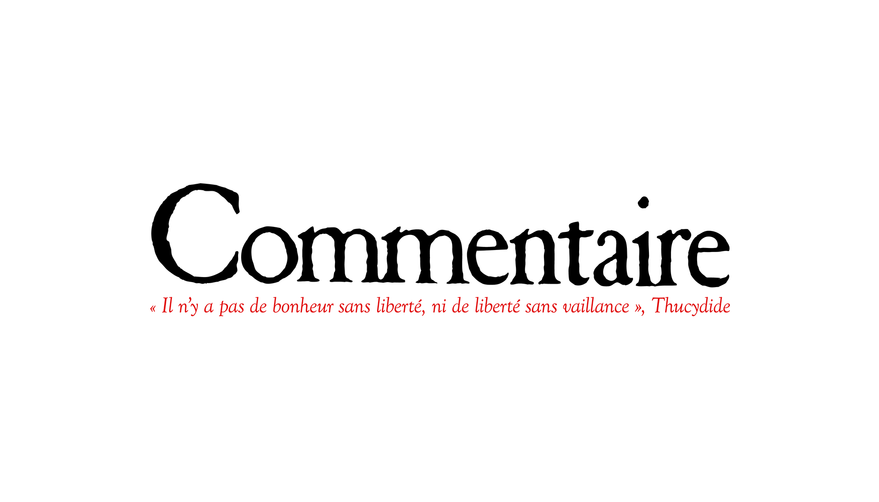 Commentaire