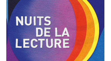 Vincent Broqua, invité à l'occasion de la Nuit de la lecture 2022