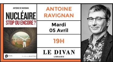 Antoine de Ravignan à la librairie Le Divan