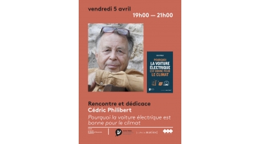 Rencontre et dédicace Cédric Philibert à la librairie ICI