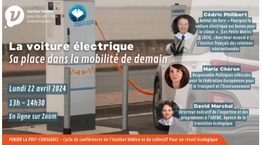 Table ronde « La voiture électrique et sa place dans la mobilité de demain »